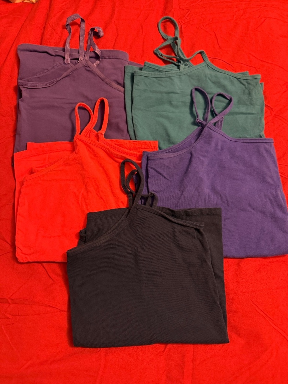 Women's size 18/20 Lane Bryant tank tops (5 total)